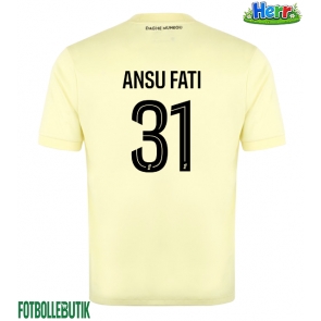 AS Monaco Ansu Fati #31 Tredje Tröja 2025-26 Kortärmad